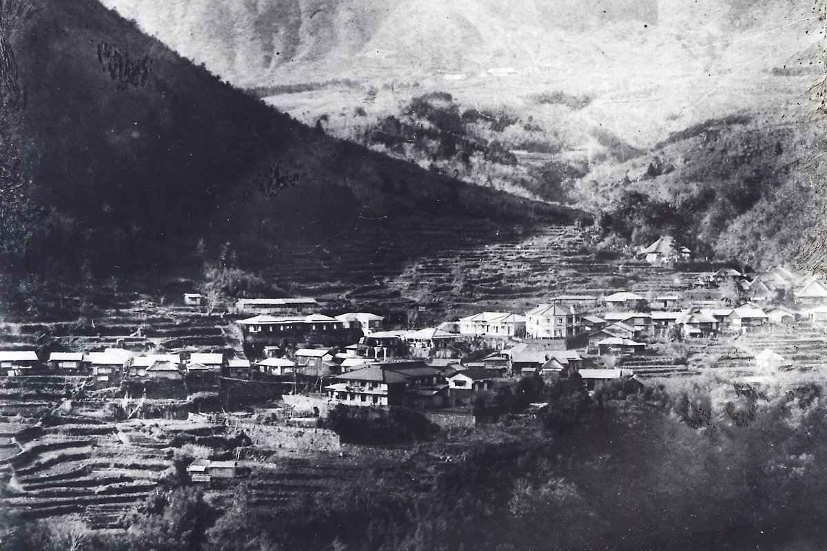 明治20年（1887年）頃の富士屋ホテル全景